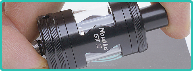 Design du Clearomiseur Nautilus GT 2 Aspire